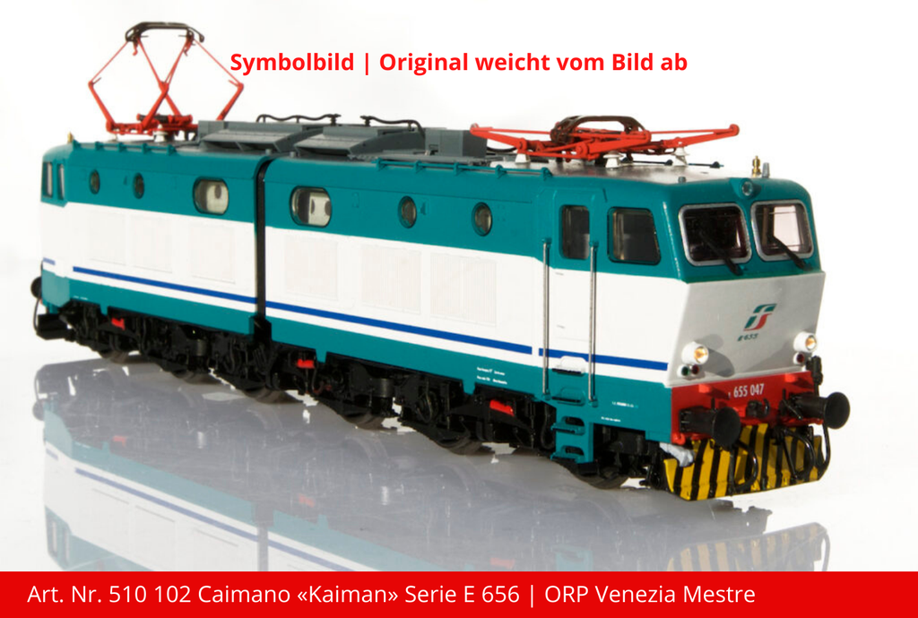 Caimano «Kaiman» Serie E 656 | Kiss Modellbahnen Schweiz GmbH